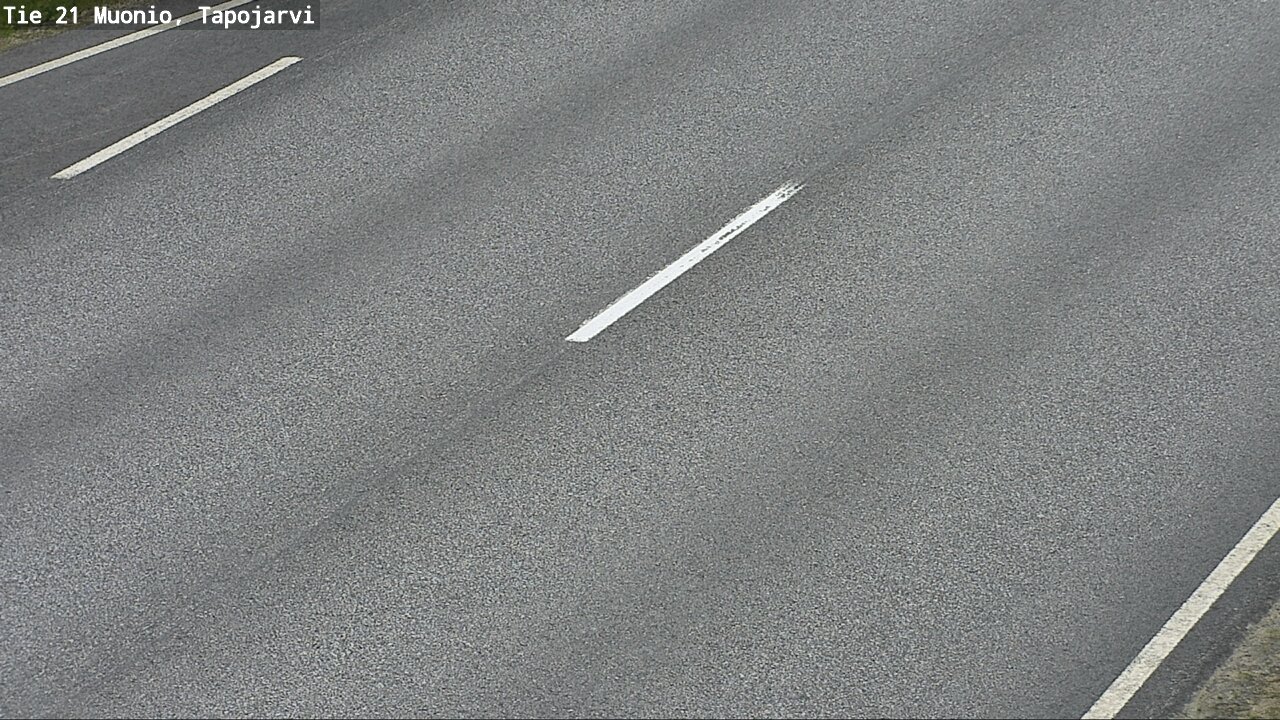 Weather Camera Image Väg 21 Muonio, Tapojärvi, Muonio, Lappi