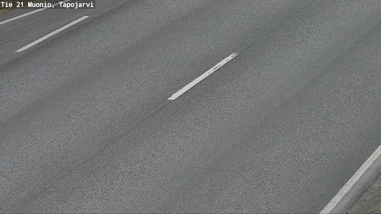 Weather Camera Image Väg 21 Muonio, Tapojärvi, Muonio, Lappi