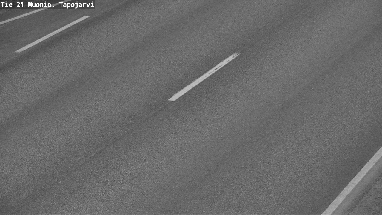 Weather Camera Image Road 21 Muonio, Tapojärvi, Muonio, Lappi