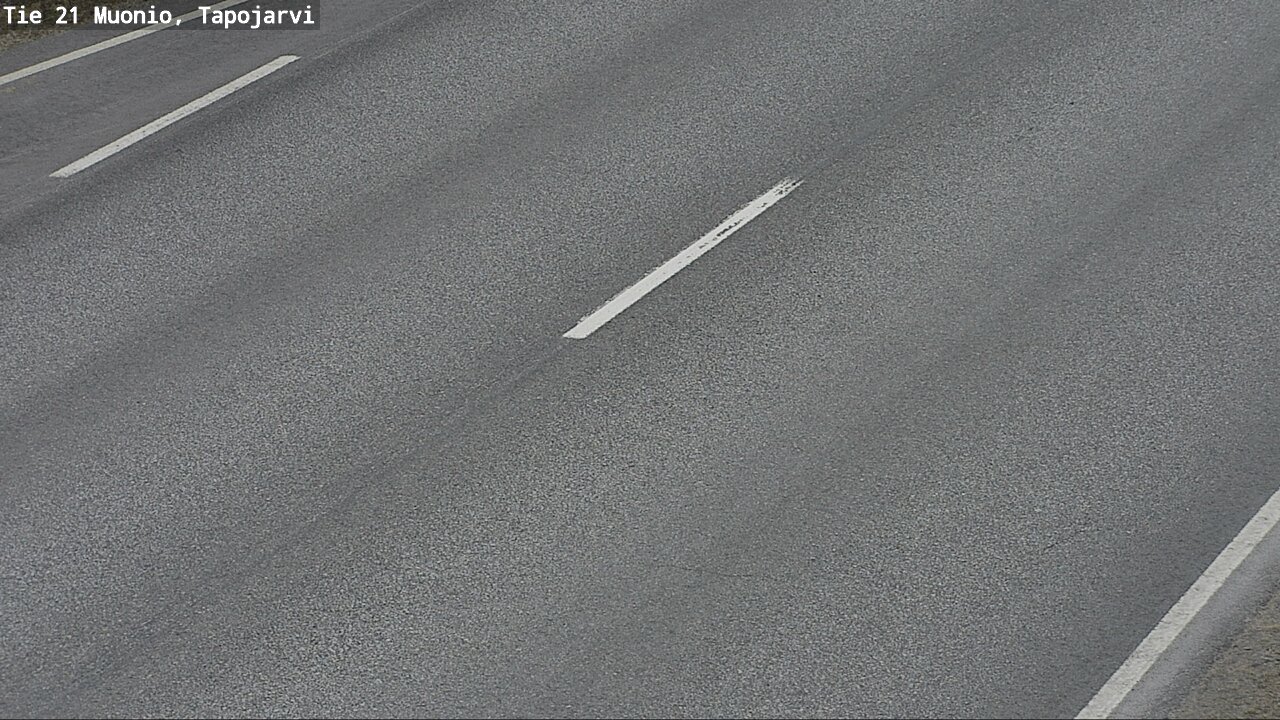 Weather Camera Image Väg 21 Muonio, Tapojärvi, Muonio, Lappi