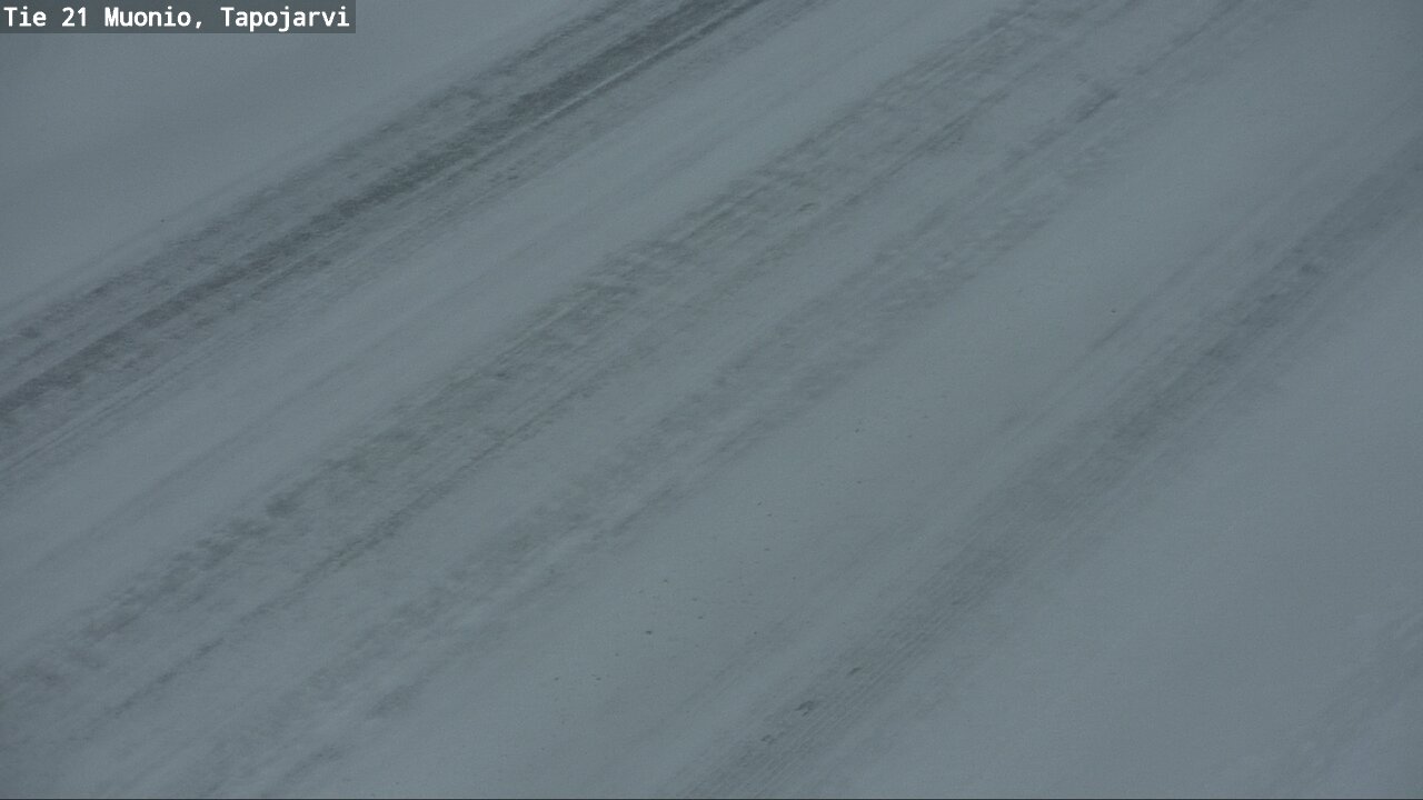 Weather Camera Image Väg 21 Muonio, Tapojärvi, Muonio, Lappi