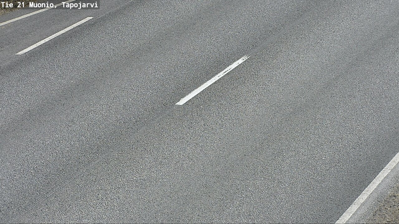 Weather Camera Image Väg 21 Muonio, Tapojärvi, Muonio, Lappi