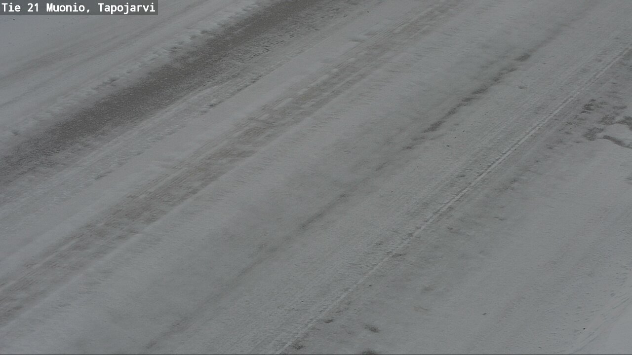 Kelikamerat Kuva Tie 21 Muonio, Tapojärvi, Muonio, Lappi