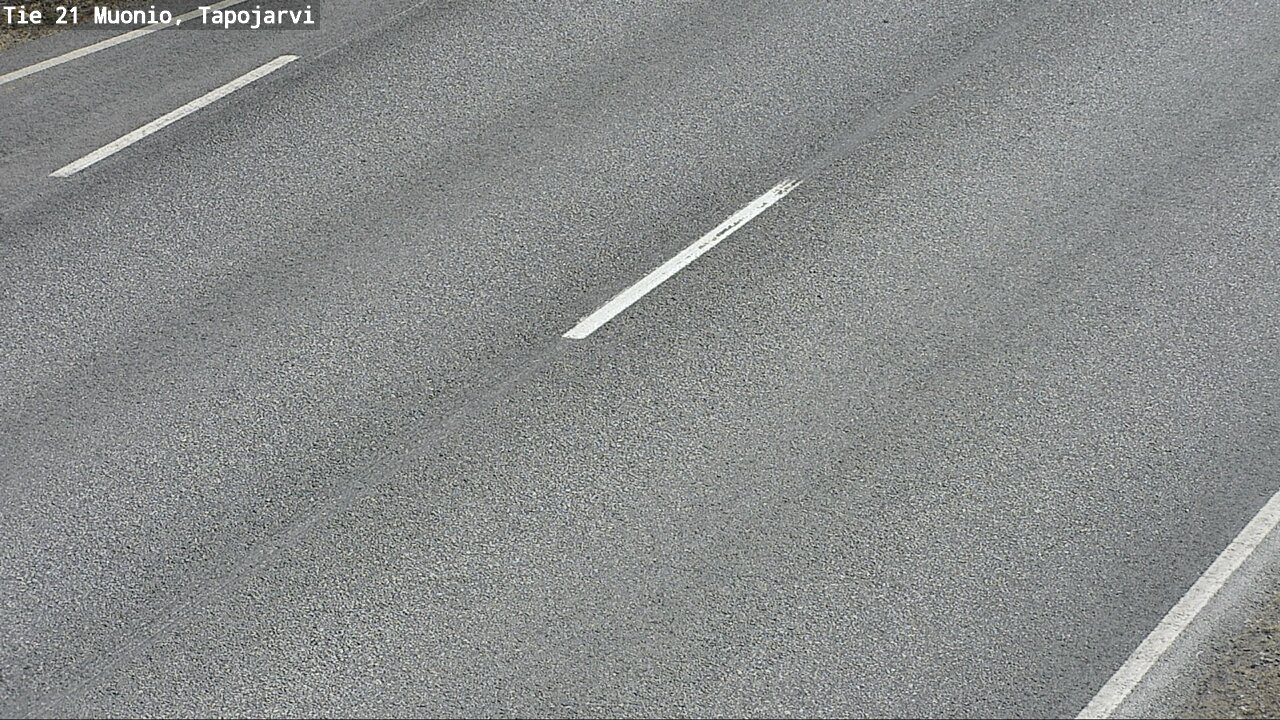 Weather Camera Image Väg 21 Muonio, Tapojärvi, Muonio, Lappi