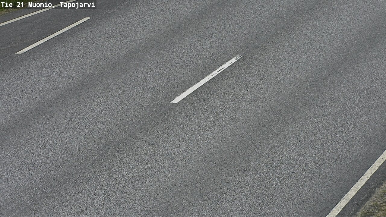 Weather Camera Image Road 21 Muonio, Tapojärvi, Muonio, Lappi