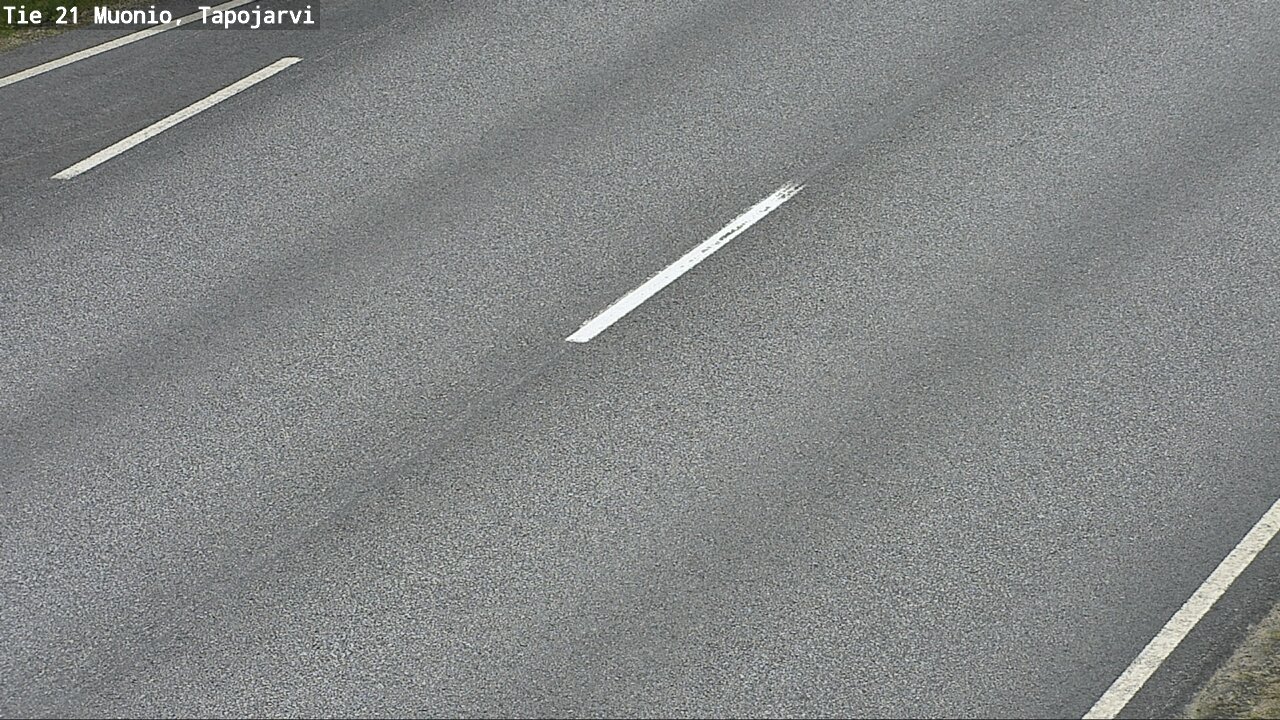 Weather Camera Image Väg 21 Muonio, Tapojärvi, Muonio, Lappi