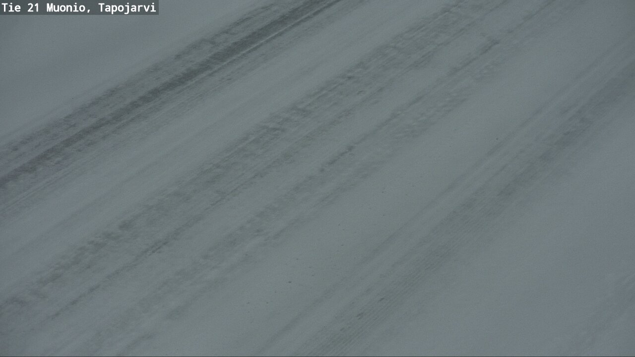 Weather Camera Image Väg 21 Muonio, Tapojärvi, Muonio, Lappi