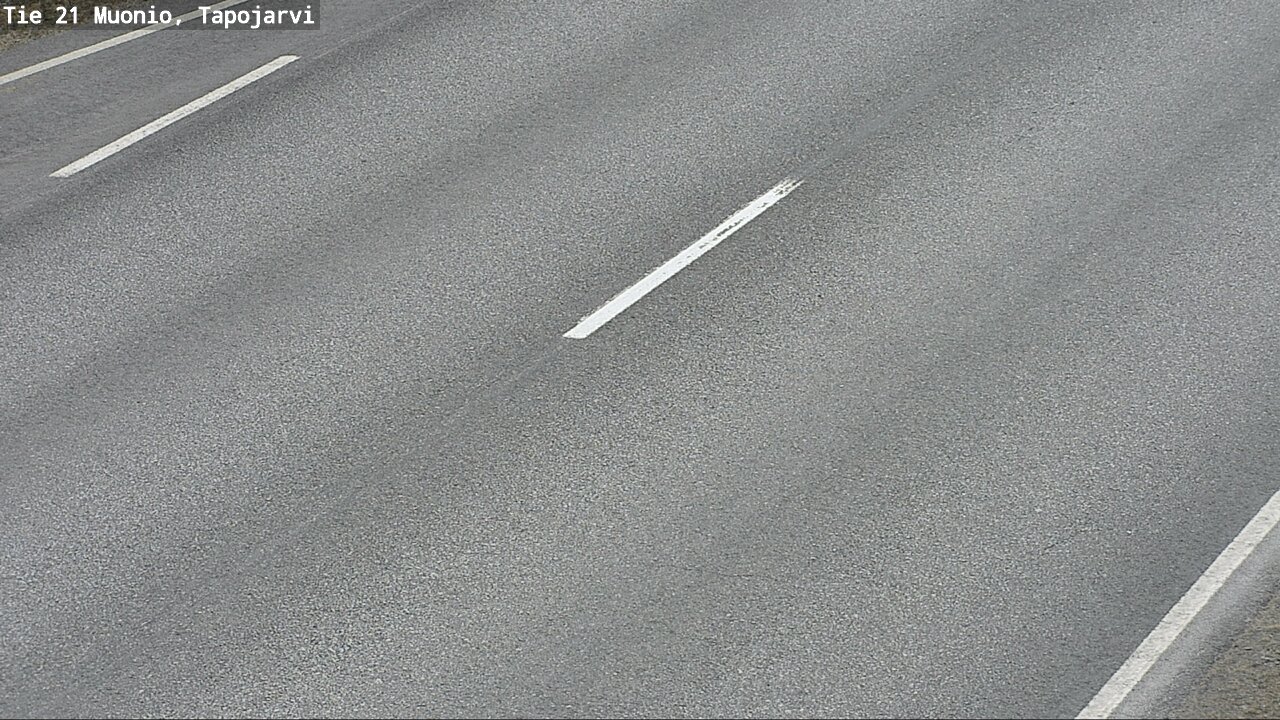 Weather Camera Image Väg 21 Muonio, Tapojärvi, Muonio, Lappi