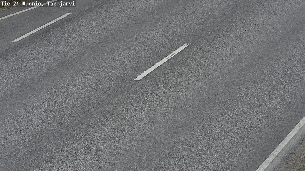 Weather Camera Image Väg 21 Muonio, Tapojärvi, Muonio, Lappi