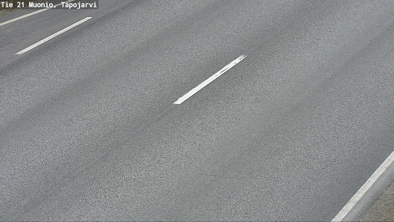Weather Camera Image Road 21 Muonio, Tapojärvi, Muonio, Lappi