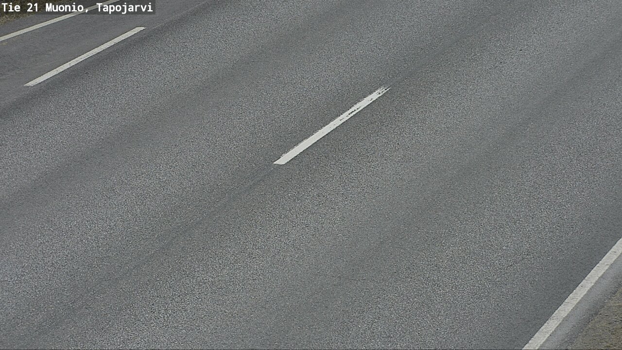 Weather Camera Image Väg 21 Muonio, Tapojärvi, Muonio, Lappi