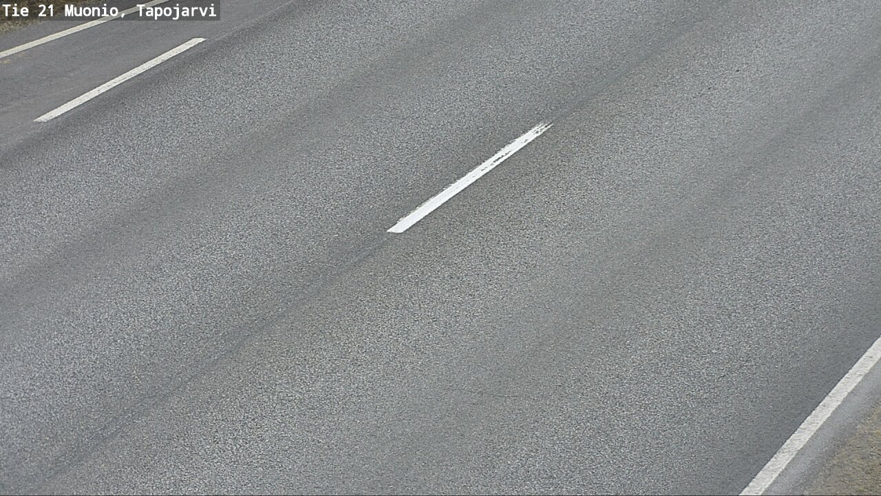 Weather Camera Image Väg 21 Muonio, Tapojärvi, Muonio, Lappi