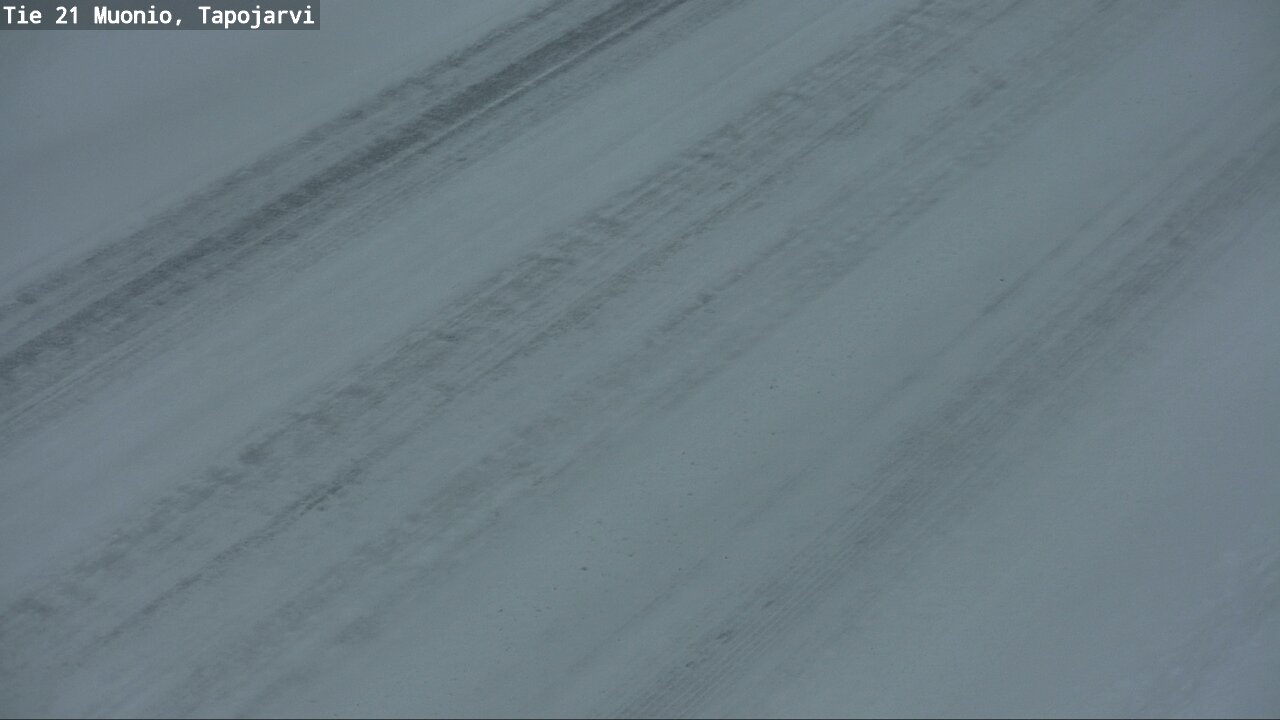 Kelikamerat Kuva Tie 21 Muonio, Tapojärvi, Muonio, Lappi