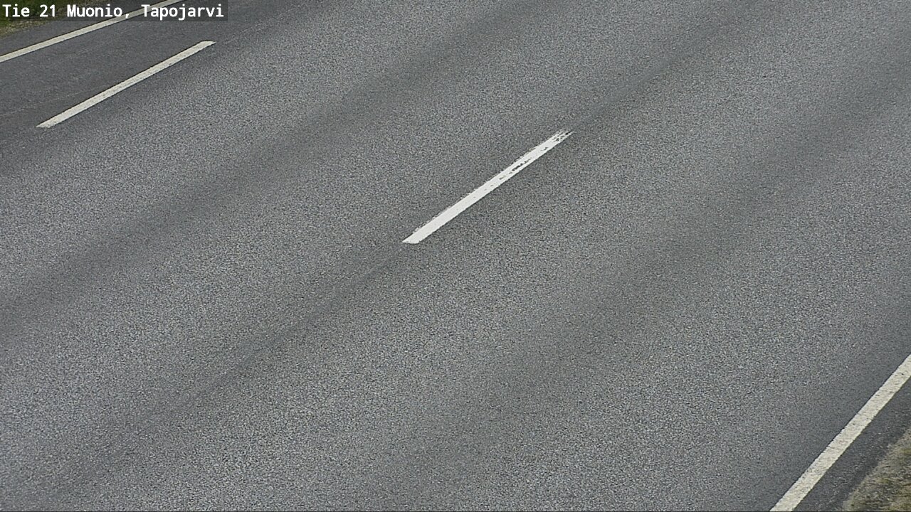 Weather Camera Image Väg 21 Muonio, Tapojärvi, Muonio, Lappi