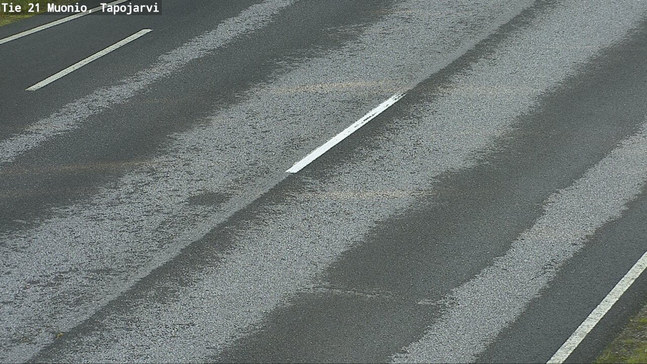 Weather Camera Image Road 21 Muonio, Tapojärvi, Muonio, Lappi