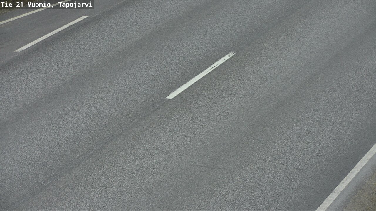 Weather Camera Image Väg 21 Muonio, Tapojärvi, Muonio, Lappi
