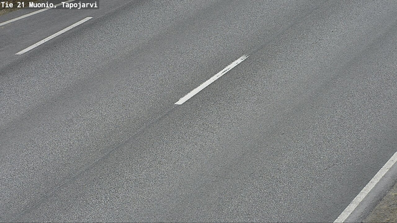 Weather Camera Image Väg 21 Muonio, Tapojärvi, Muonio, Lappi