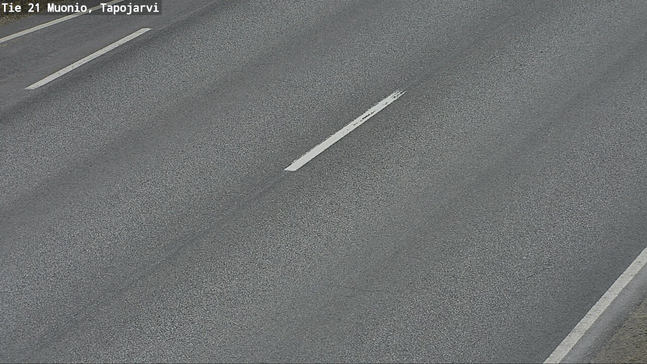 Weather Camera Image Väg 21 Muonio, Tapojärvi, Muonio, Lappi