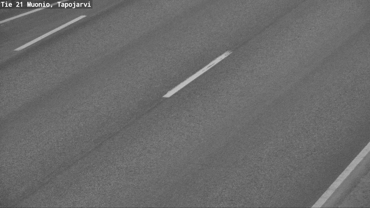 Weather Camera Image Väg 21 Muonio, Tapojärvi, Muonio, Lappi