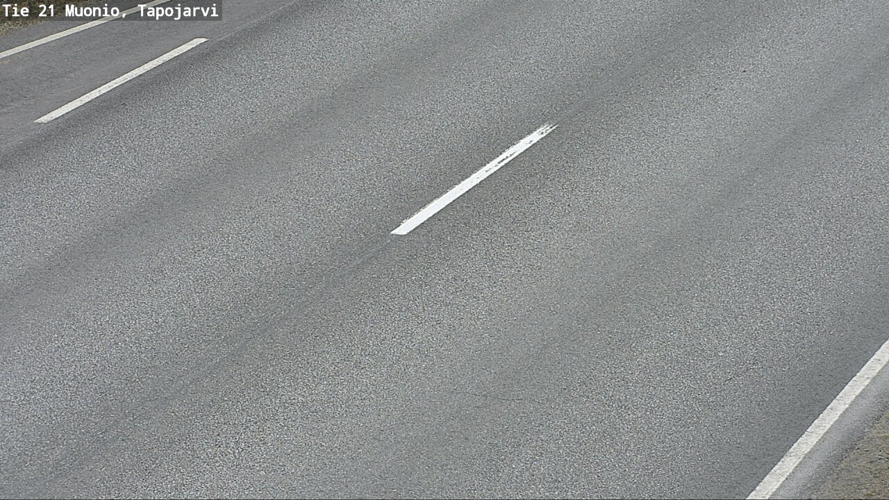 Weather Camera Image Väg 21 Muonio, Tapojärvi, Muonio, Lappi