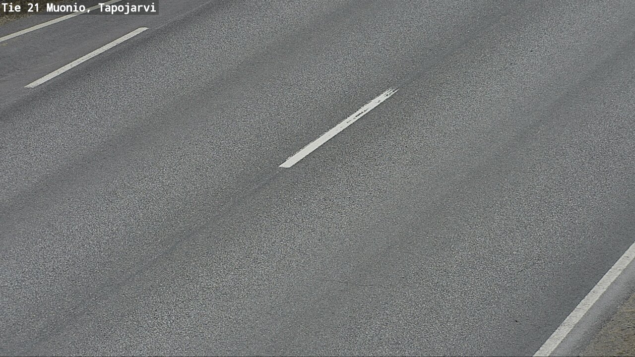 Weather Camera Image Väg 21 Muonio, Tapojärvi, Muonio, Lappi