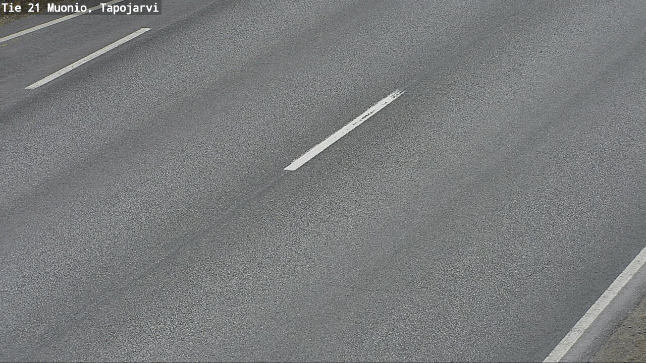 Weather Camera Image Väg 21 Muonio, Tapojärvi, Muonio, Lappi