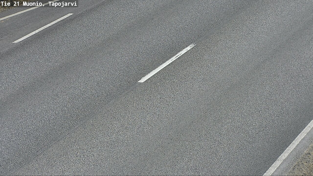 Weather Camera Image Väg 21 Muonio, Tapojärvi, Muonio, Lappi