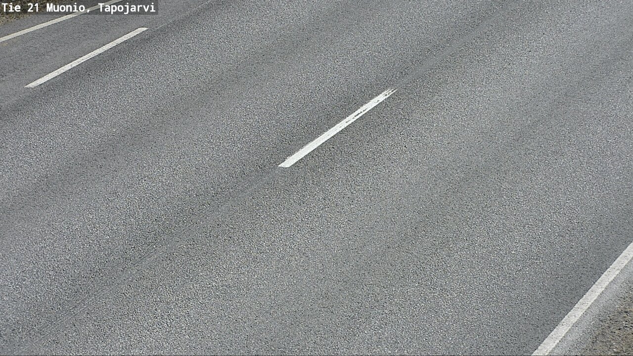 Weather Camera Image Väg 21 Muonio, Tapojärvi, Muonio, Lappi