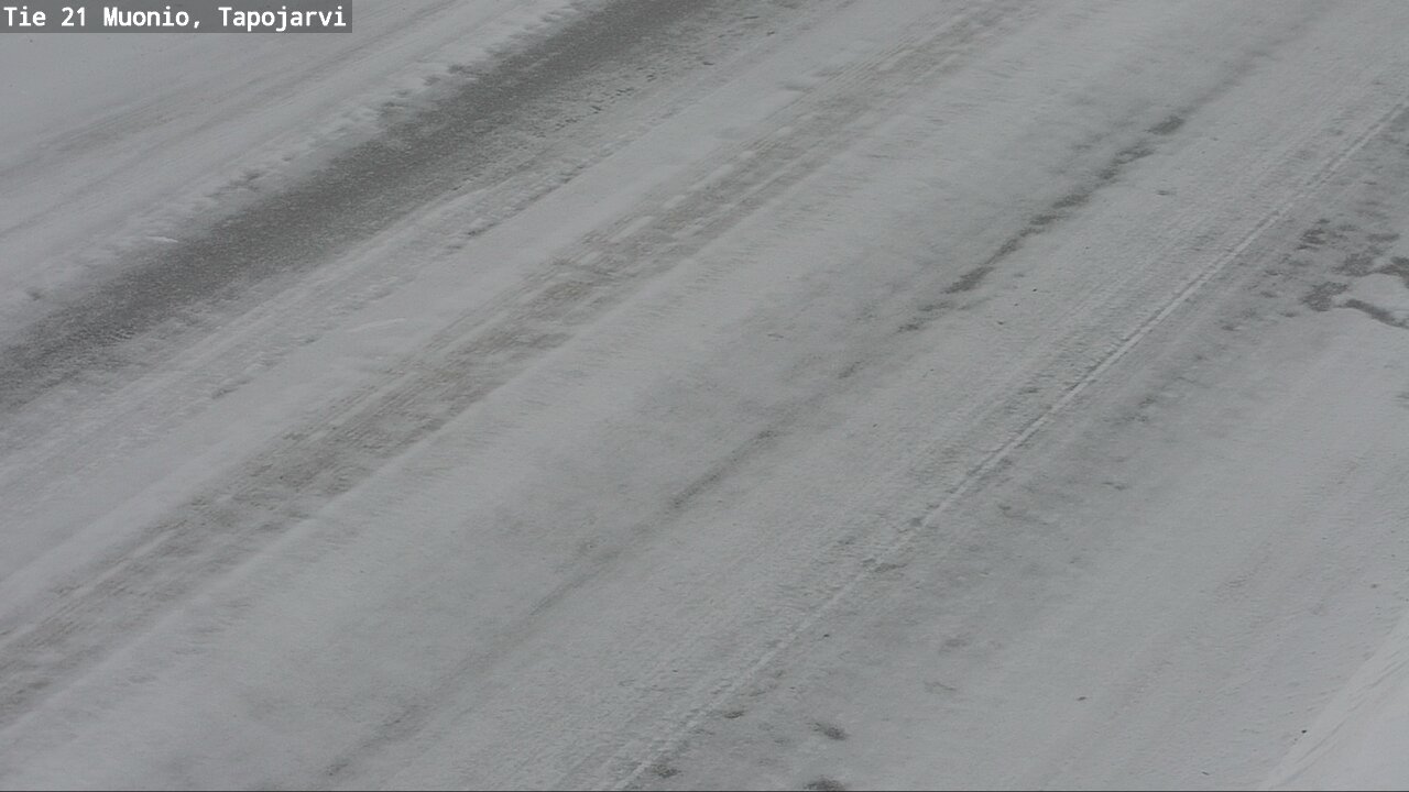 Kelikamerat Kuva Tie 21 Muonio, Tapojärvi, Muonio, Lappi