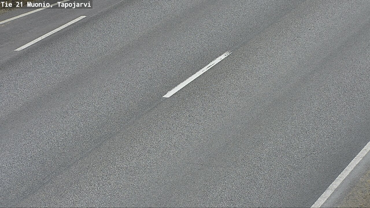 Weather Camera Image Väg 21 Muonio, Tapojärvi, Muonio, Lappi