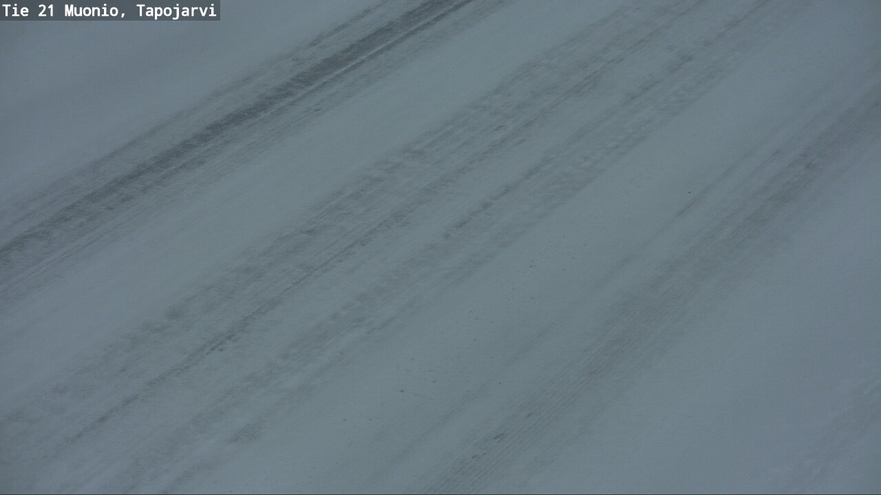 Kelikamerat Kuva Tie 21 Muonio, Tapojärvi, Muonio, Lappi