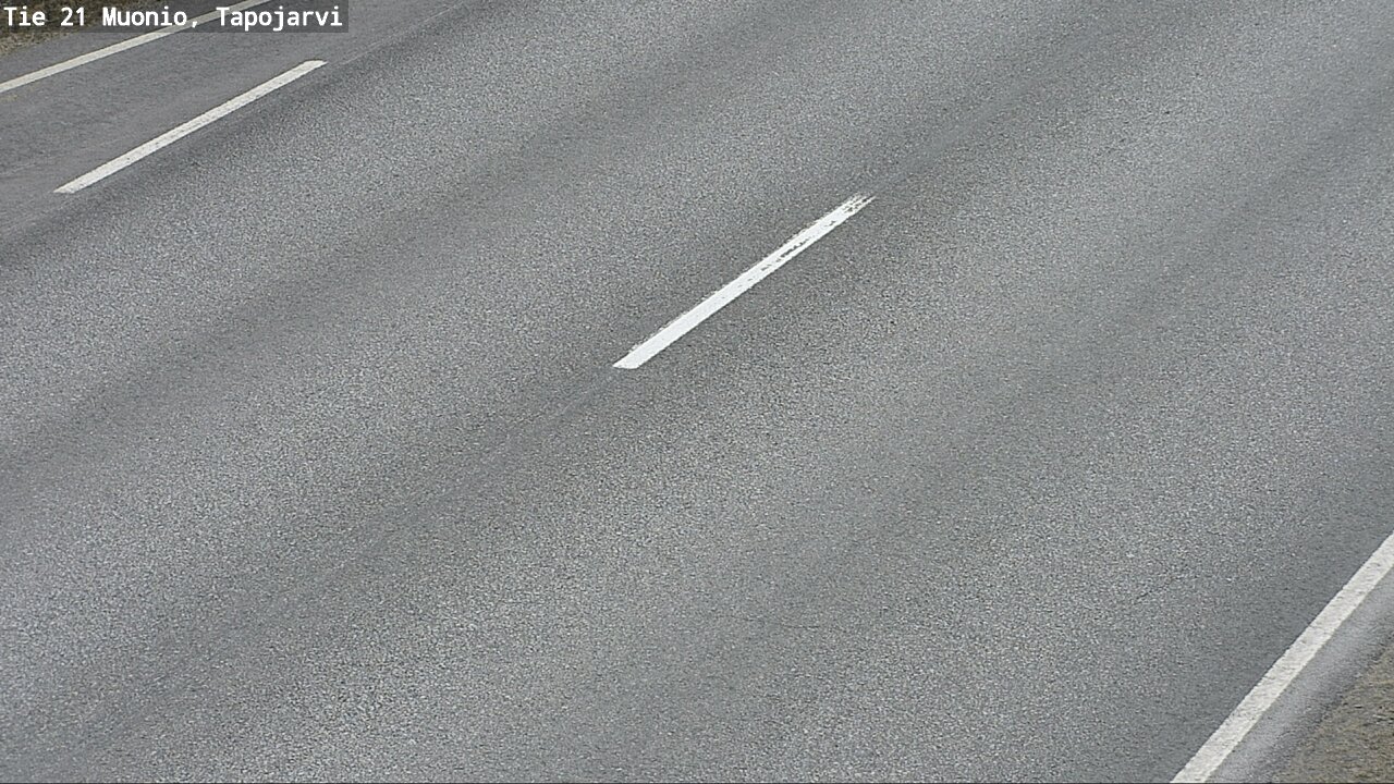 Weather Camera Image Väg 21 Muonio, Tapojärvi, Muonio, Lappi