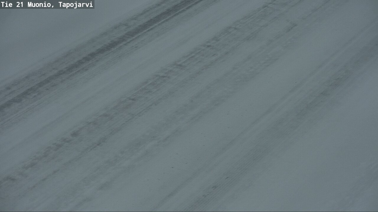 Weather Camera Image Väg 21 Muonio, Tapojärvi, Muonio, Lappi