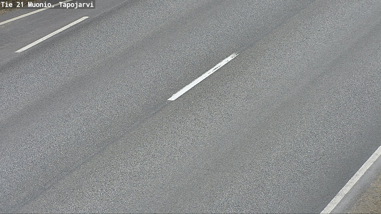 Weather Camera Image Väg 21 Muonio, Tapojärvi, Muonio, Lappi