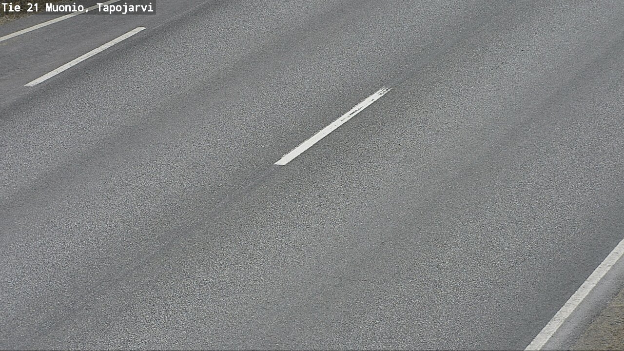 Weather Camera Image Väg 21 Muonio, Tapojärvi, Muonio, Lappi