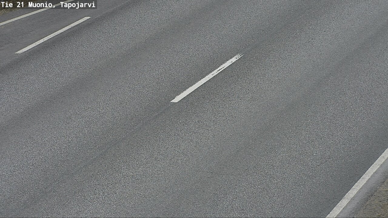 Weather Camera Image Väg 21 Muonio, Tapojärvi, Muonio, Lappi