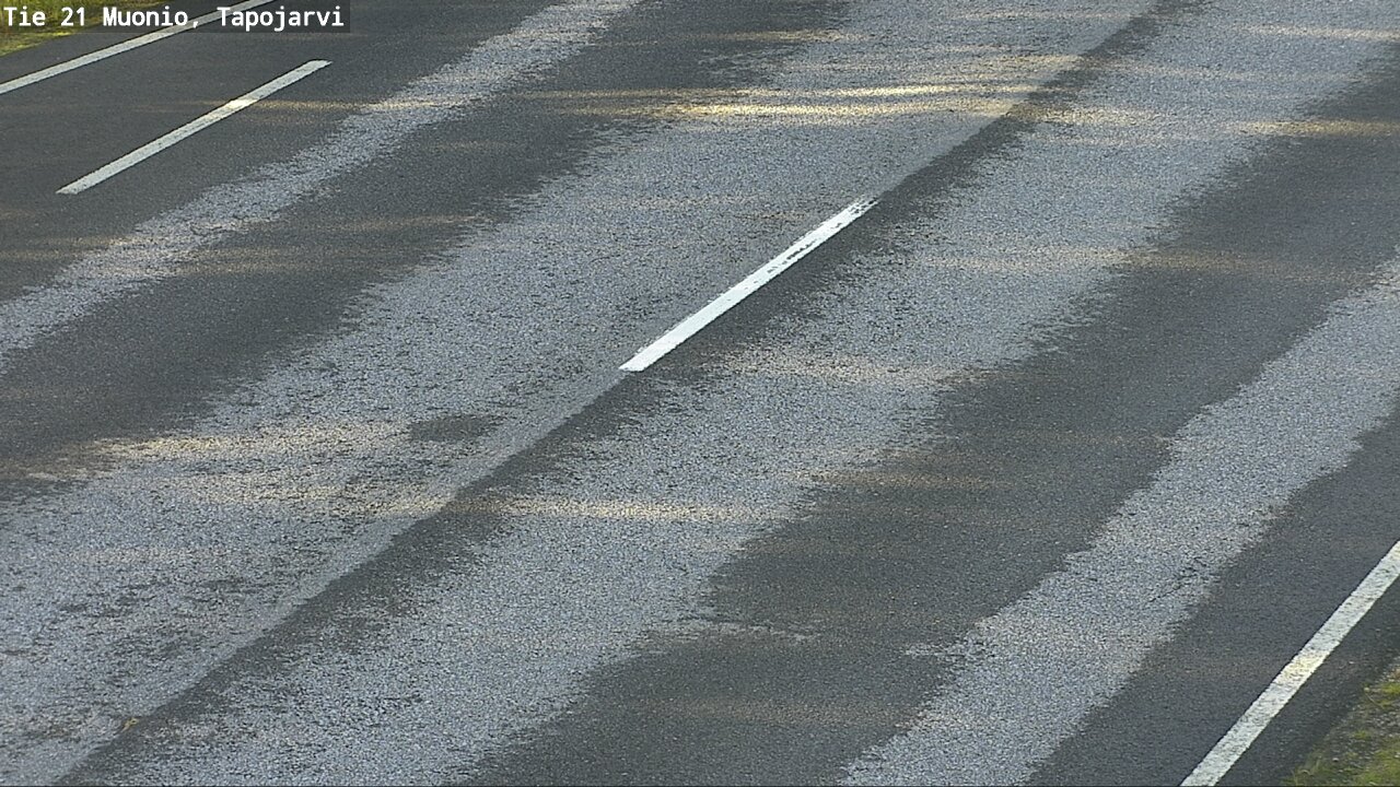 Weather Camera Image Road 21 Muonio, Tapojärvi, Muonio, Lappi