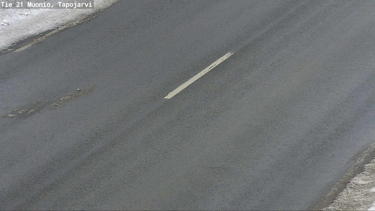 Weather Camera Image Road 21 Muonio, Tapojärvi, Muonio, Lappi