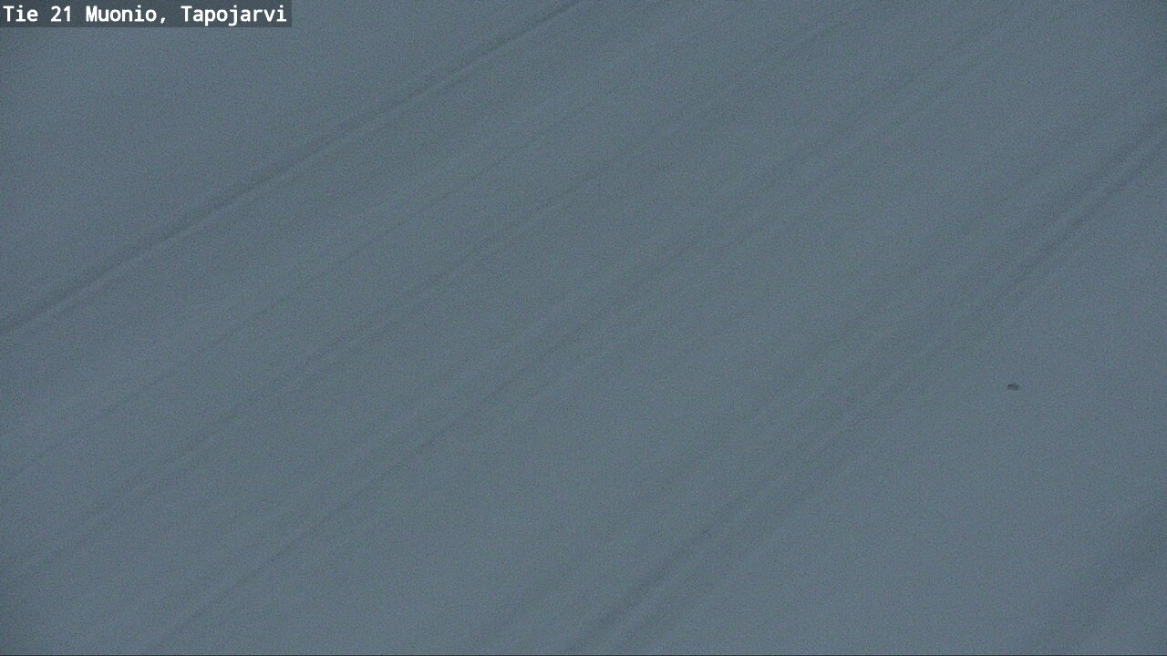 Weather Camera Image Väg 21 Muonio, Tapojärvi, Muonio, Lappi