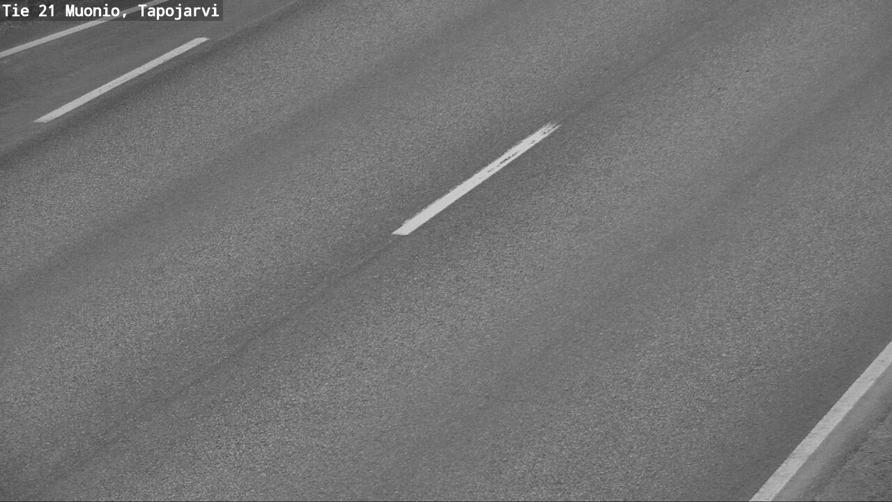 Weather Camera Image Road 21 Muonio, Tapojärvi, Muonio, Lappi