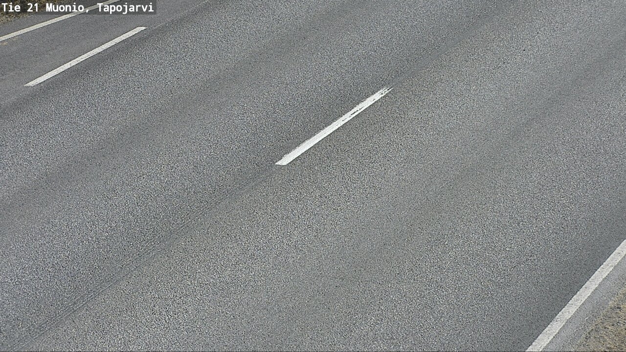Weather Camera Image Väg 21 Muonio, Tapojärvi, Muonio, Lappi