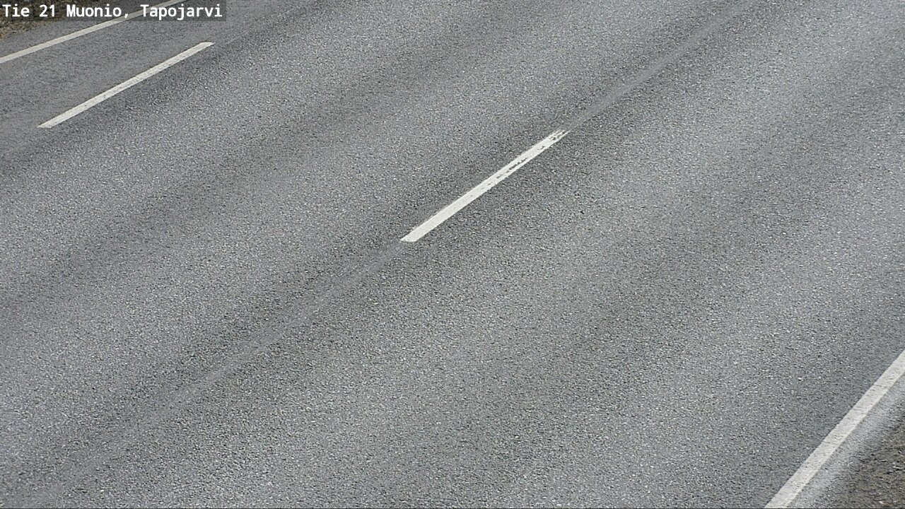 Weather Camera Image Väg 21 Muonio, Tapojärvi, Muonio, Lappi