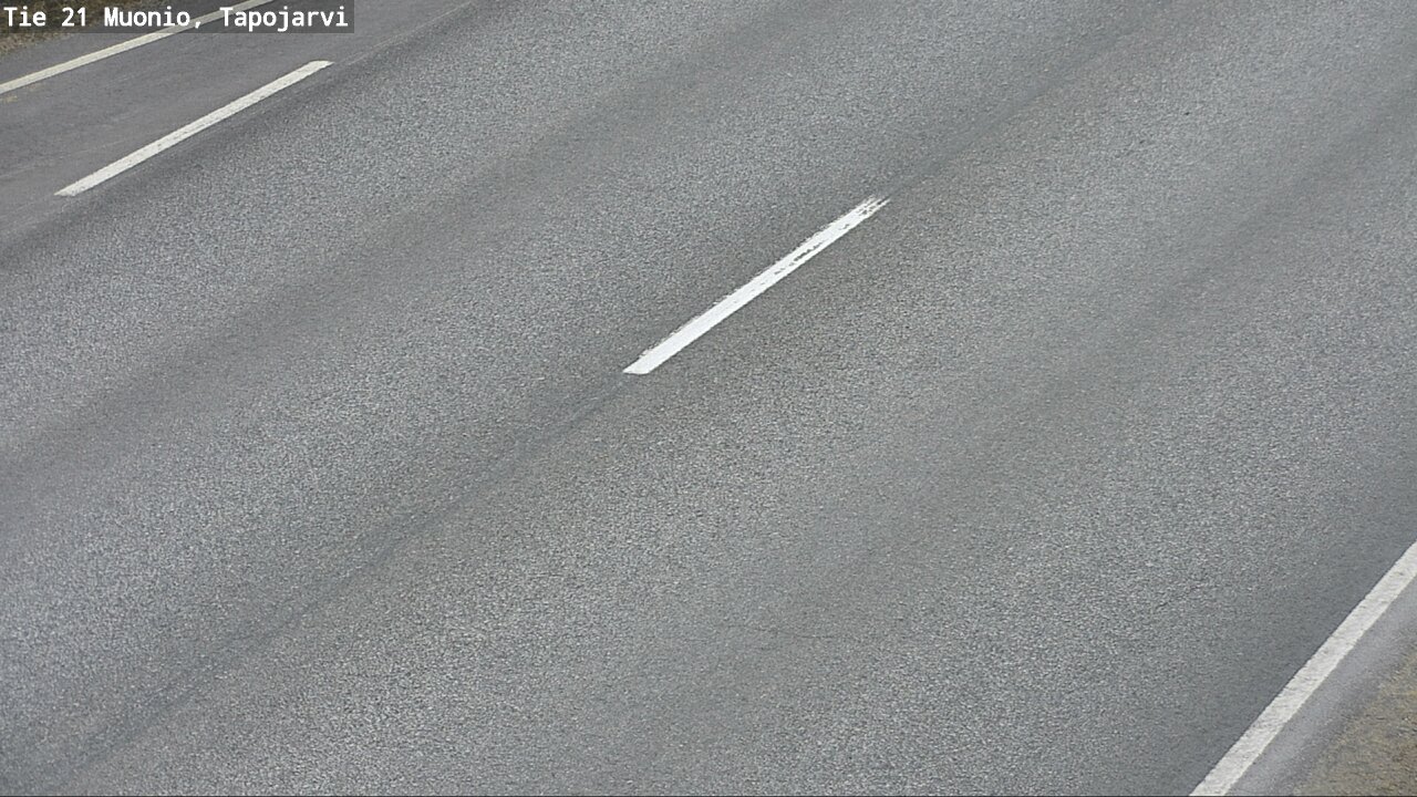 Weather Camera Image Väg 21 Muonio, Tapojärvi, Muonio, Lappi