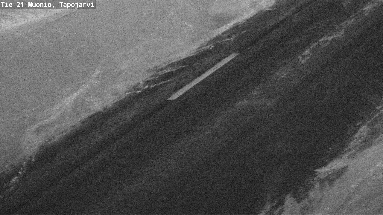 Kelikamerat Kuva Tie 21 Muonio, Tapojärvi, Muonio, Lappi