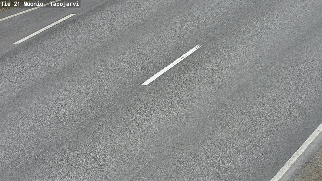 Weather Camera Image Road 21 Muonio, Tapojärvi, Muonio, Lappi