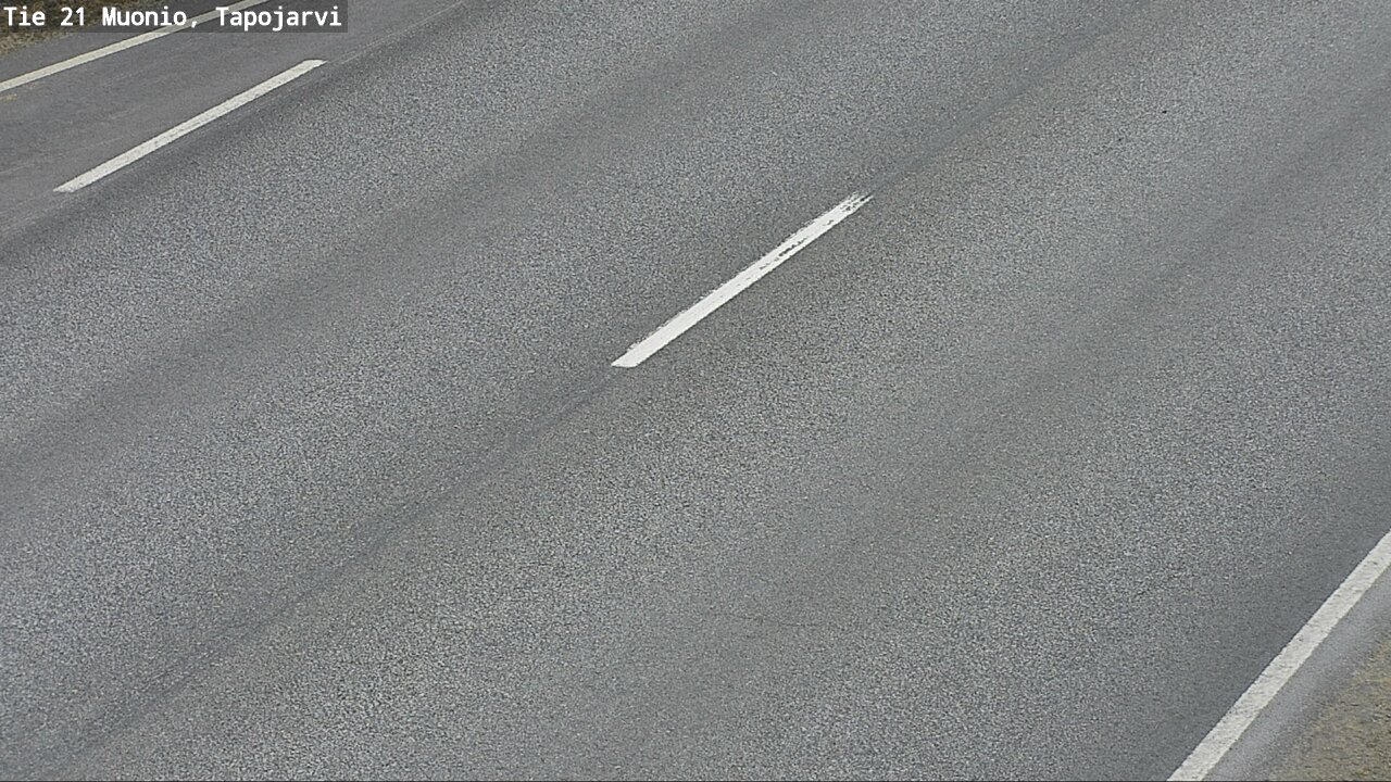 Weather Camera Image Väg 21 Muonio, Tapojärvi, Muonio, Lappi