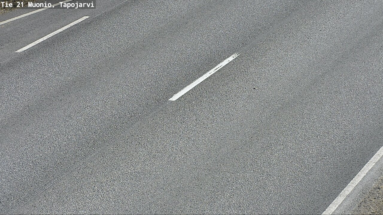Weather Camera Image Väg 21 Muonio, Tapojärvi, Muonio, Lappi