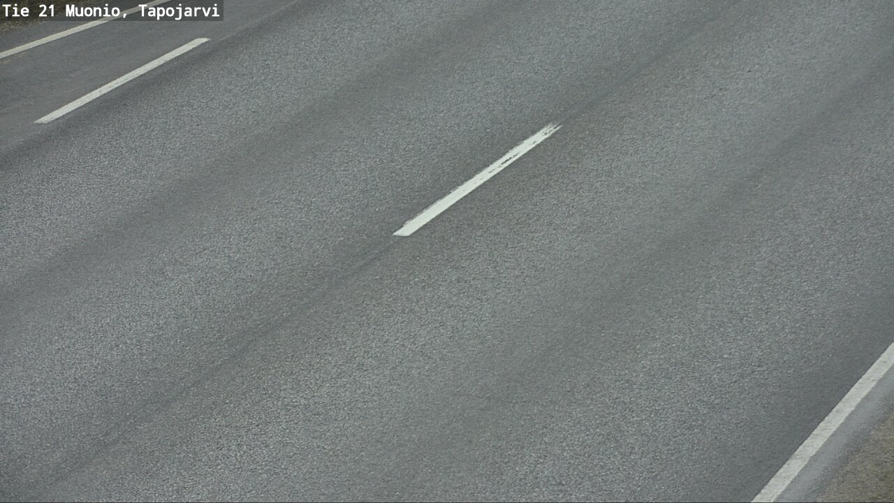 Weather Camera Image Väg 21 Muonio, Tapojärvi, Muonio, Lappi