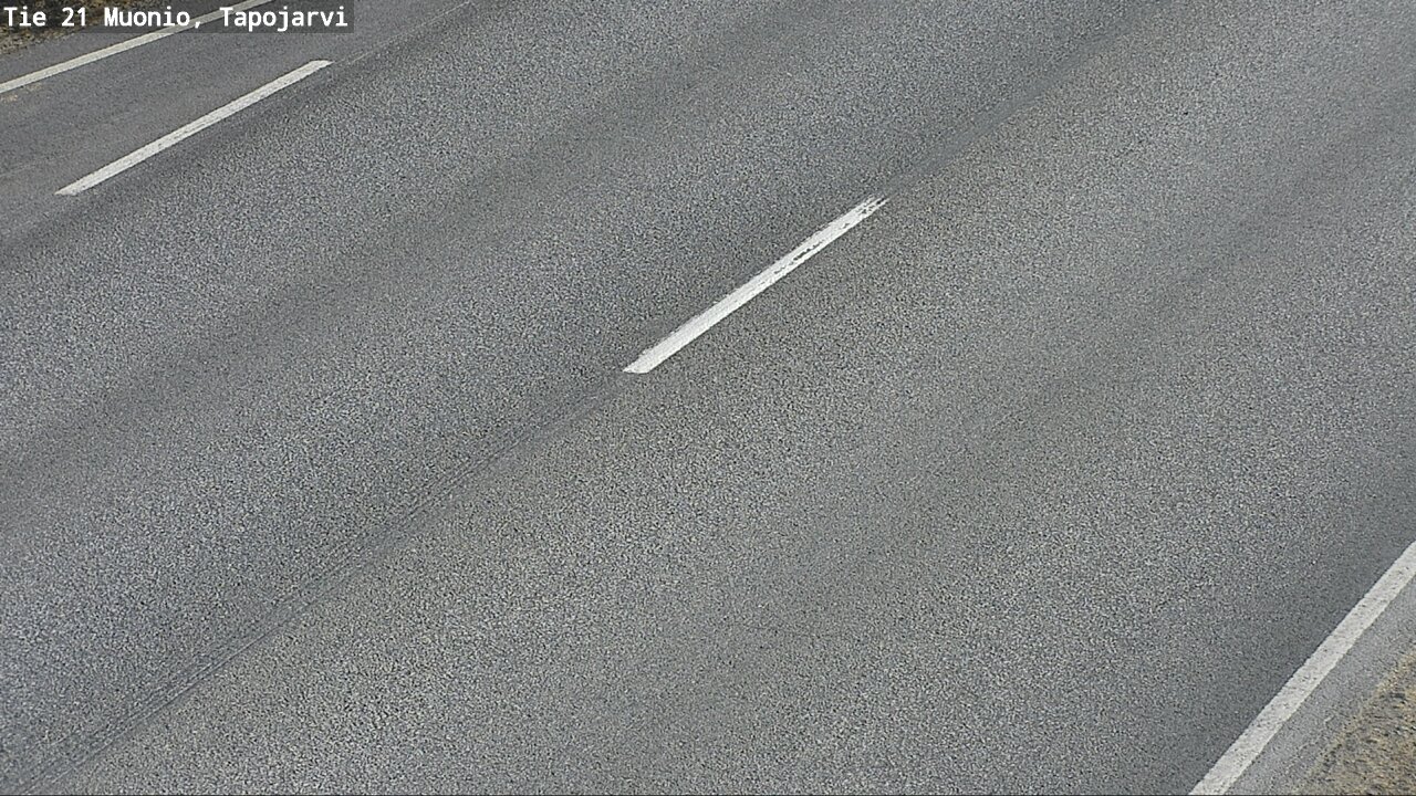 Weather Camera Image Väg 21 Muonio, Tapojärvi, Muonio, Lappi