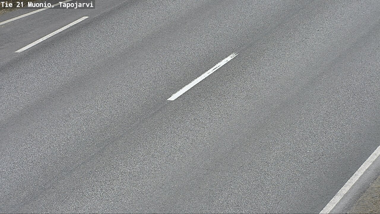 Weather Camera Image Road 21 Muonio, Tapojärvi, Muonio, Lappi